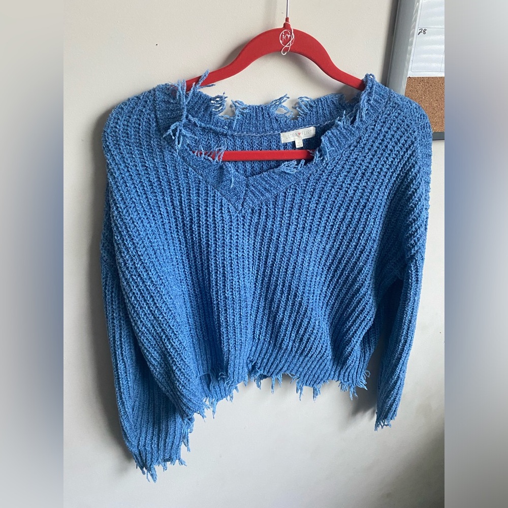 Blue-Vintage Sweater